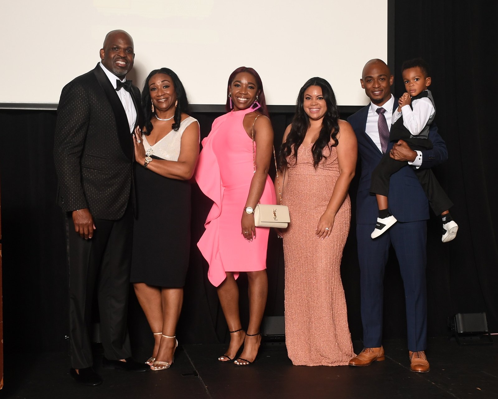 Nate McMillan with his family